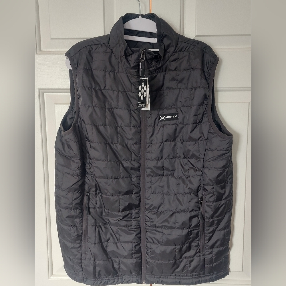 Arctix Charcoal Quilted Vest